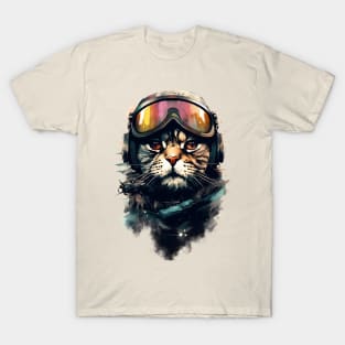 Aviator Cat - Pilot Cat T-Shirt